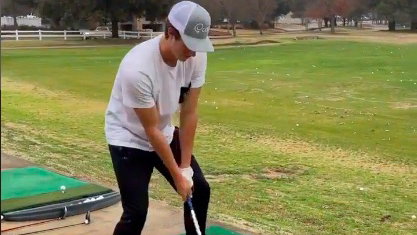 WATCH: Golfer performs amazing trick shot including FLOP and a BOMB!